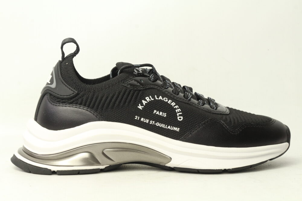 Sneakers KARL LAGERFELD dama din piele KL63138 LUX FINESSE KLX268 sl